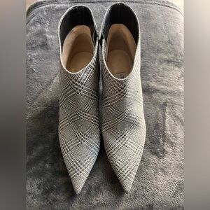 Jimmy Choo Marinda Silver Glitter Ankle Boots